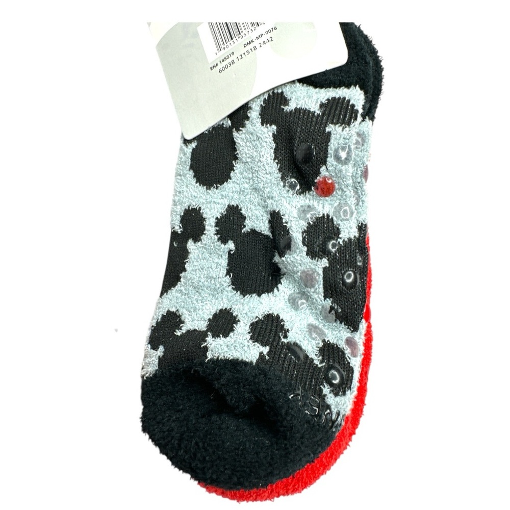 Disney Mickey Mouse Majesty Spa 2-Pack Socks W/Aloe Vera Size 4-10 - Picture 5 of 7